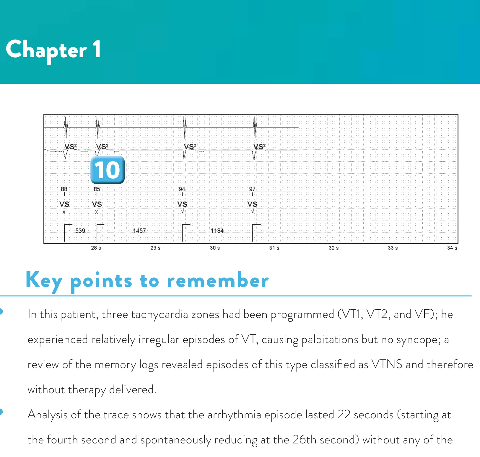 Competition between the different detection counters and et spontaneous reduction