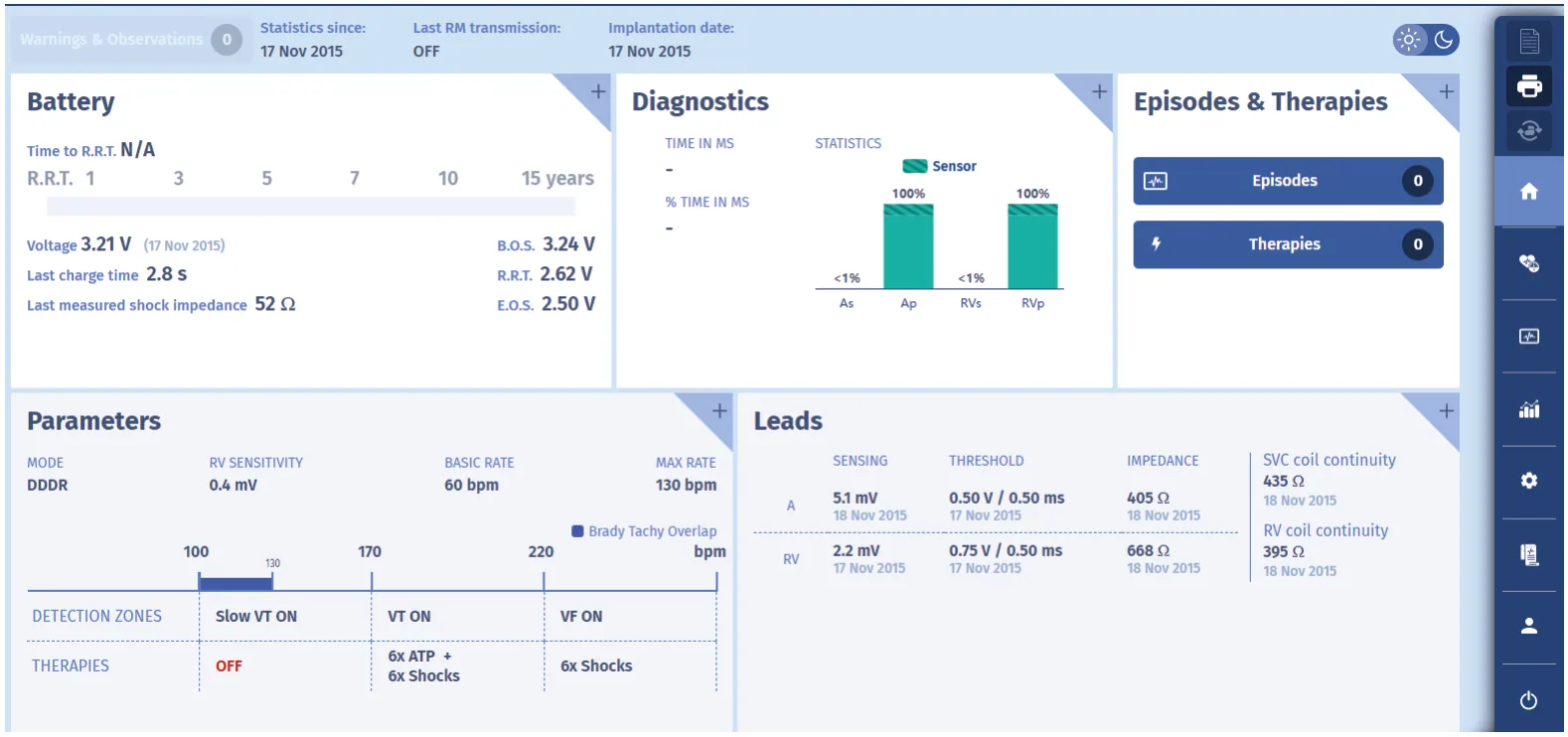 MicroPort ICD, Patient — An emergency!